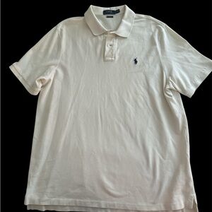 Polo by Ralph Lauren Men's Off-White/cream Polo Shirt XL classic fit